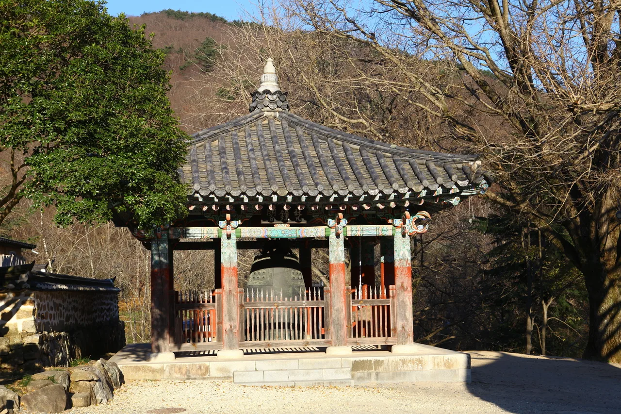 조계산 선암사 입구 단풍 사진, 낙엽 많음